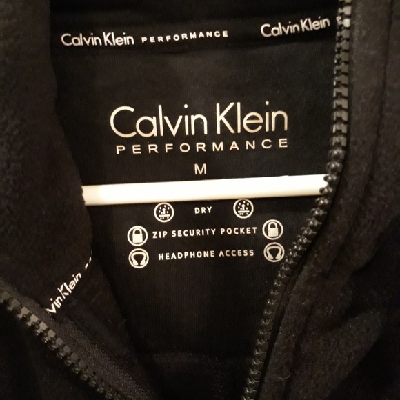 Calvin Klein Performance Fleece Hoodie Jacket - Picture 3 of 5